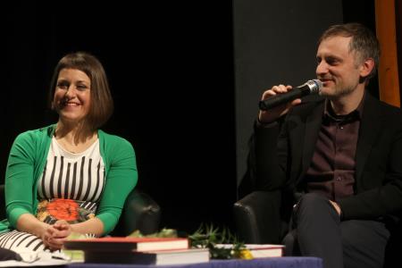 Predstavitev zbirke pesmi Frana Gerbiča 48 Foto Ljubo Vukelič